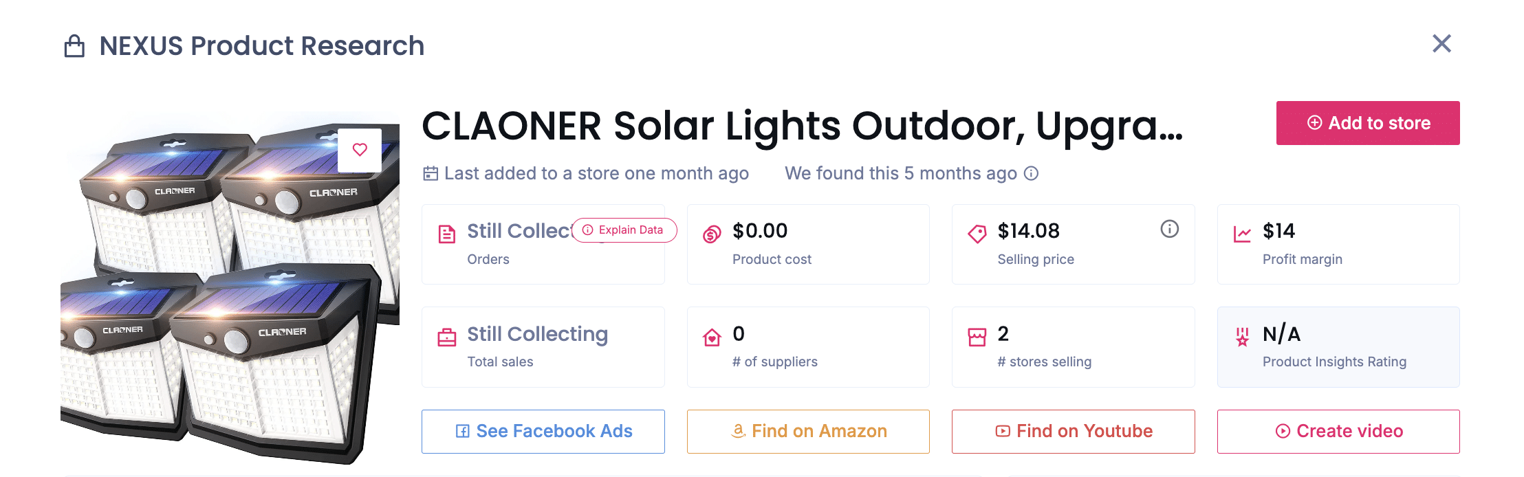 Solar-Powered Security Light